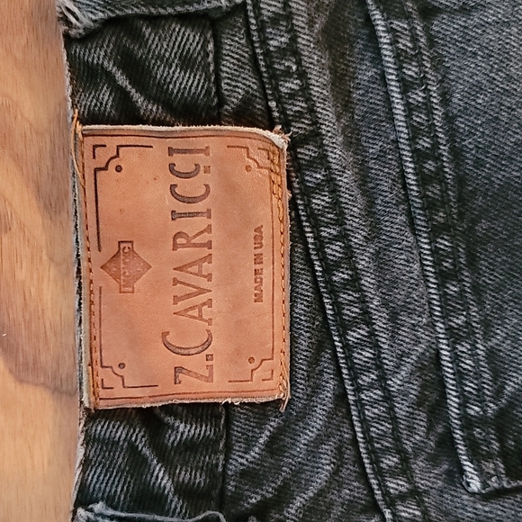 Vintage Z. Cavaricci high waist fringe shorts sz 29 - Picture 8 of 11